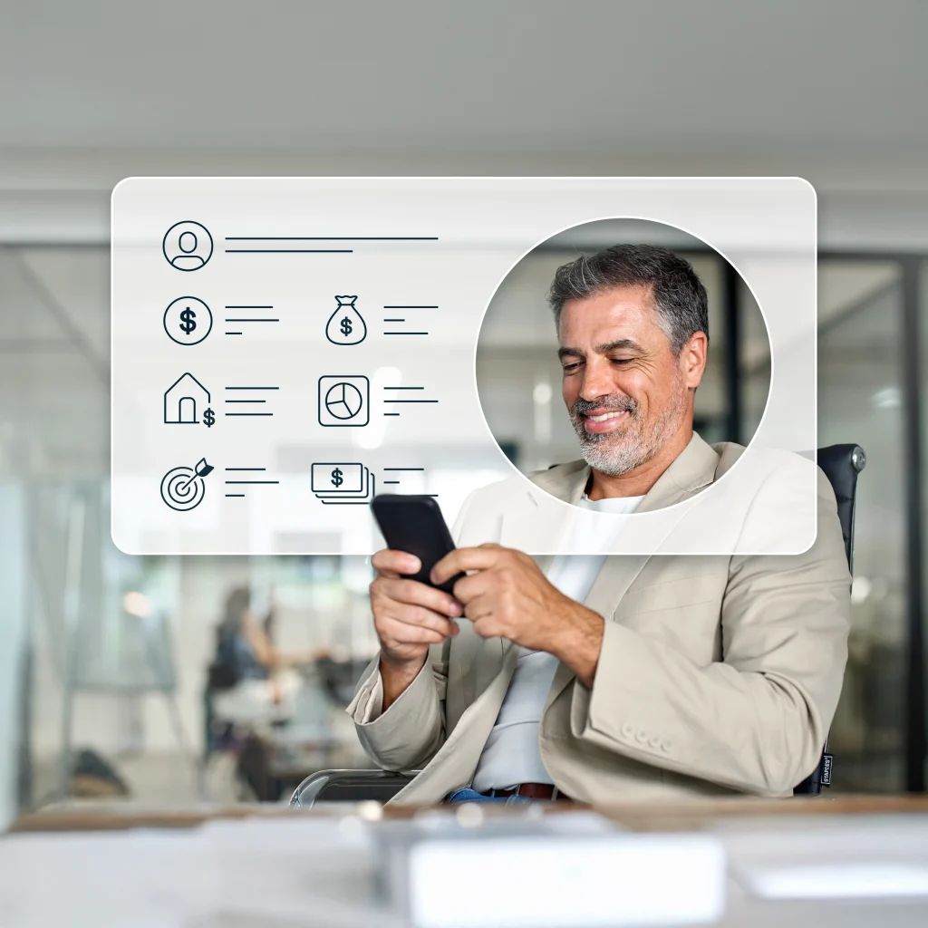 Homme expert en finance