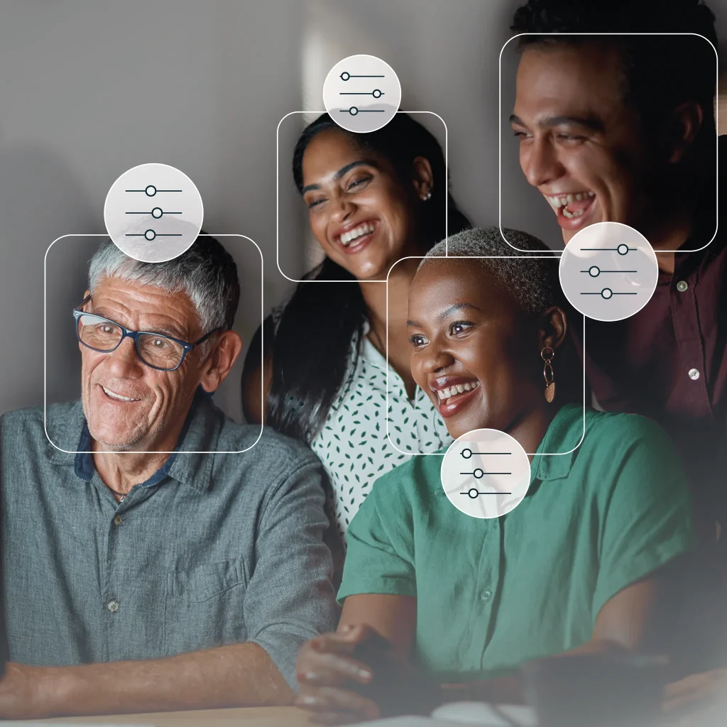 Citoyens et citoyennes qui peuvent paramètrer le contenu reçu