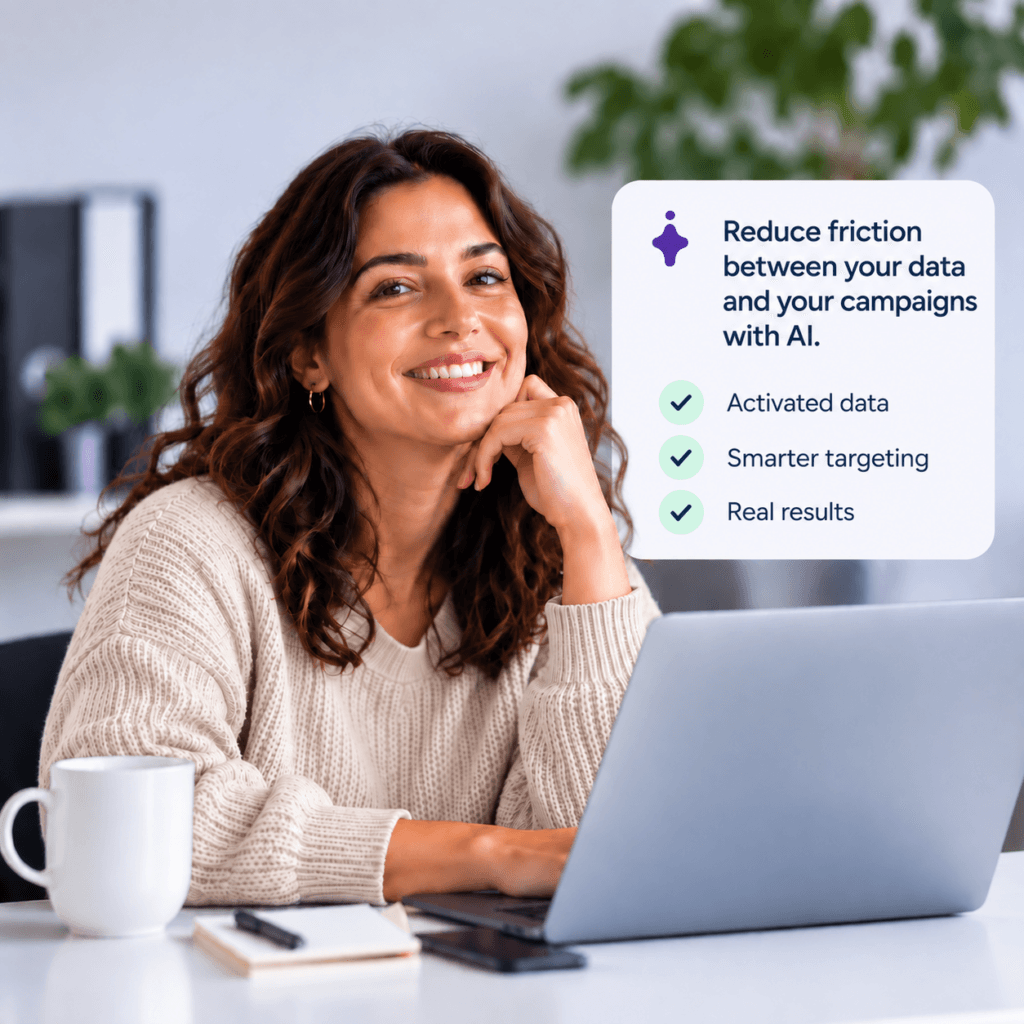 Professional Marketing Consultant: Dialog Insight's AI Guide to Campaign Personalization on a Laptop