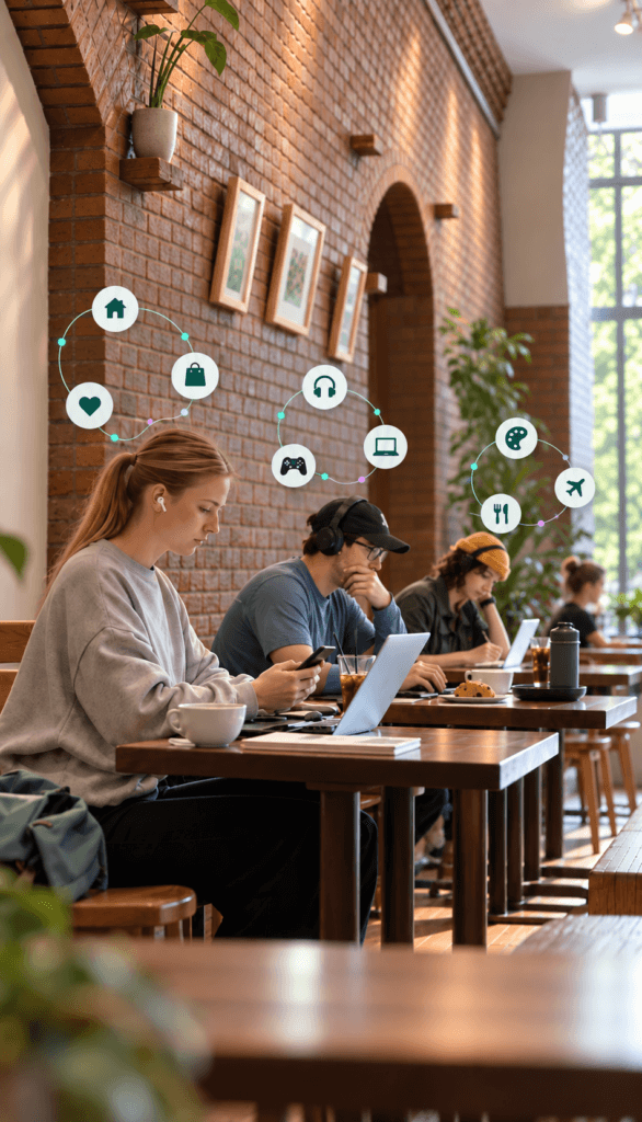 Contacts with different interests identified to personalize marketing communications